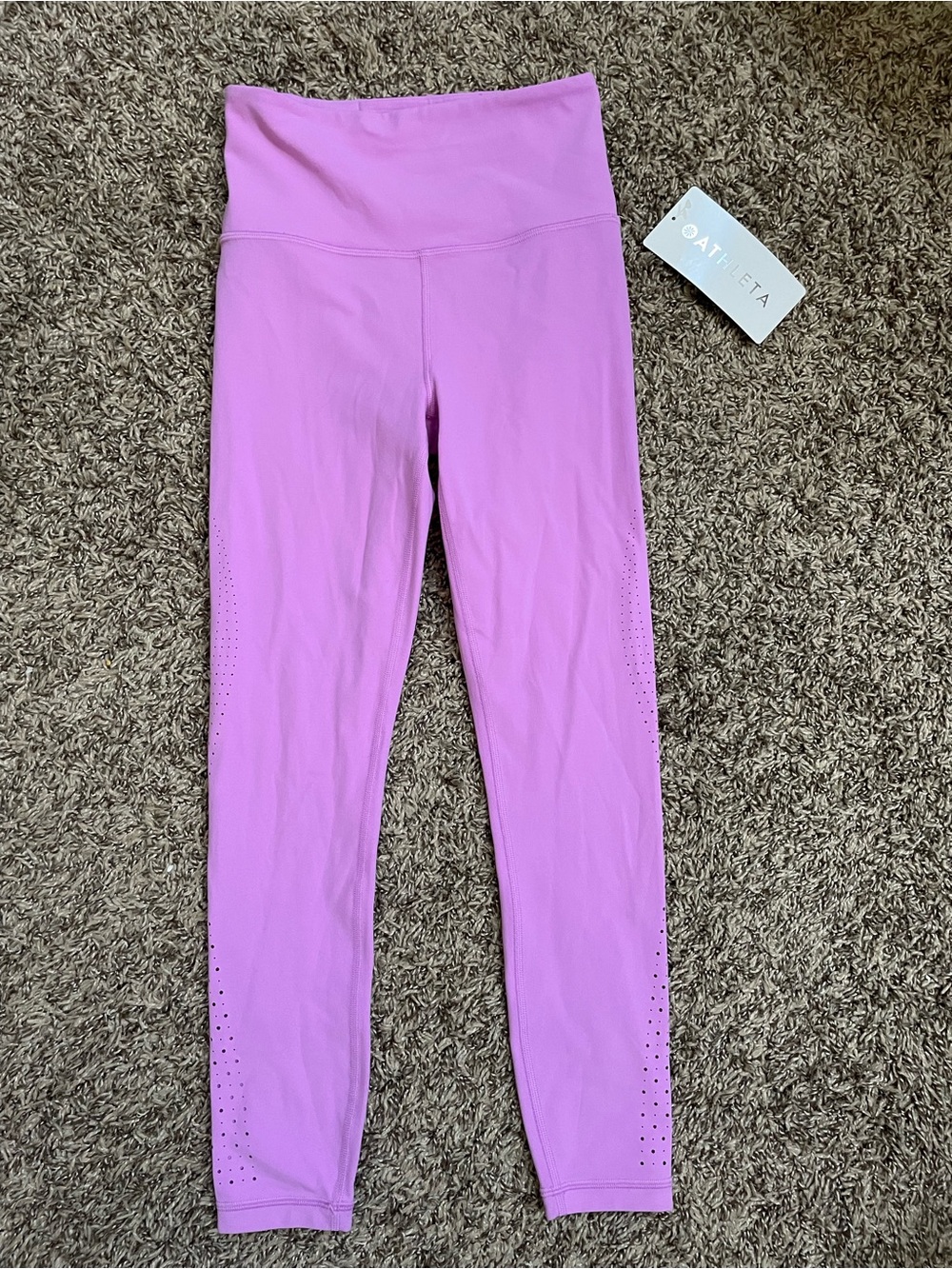 Athleta Women’s Lavender High-Waist Performance Leggings